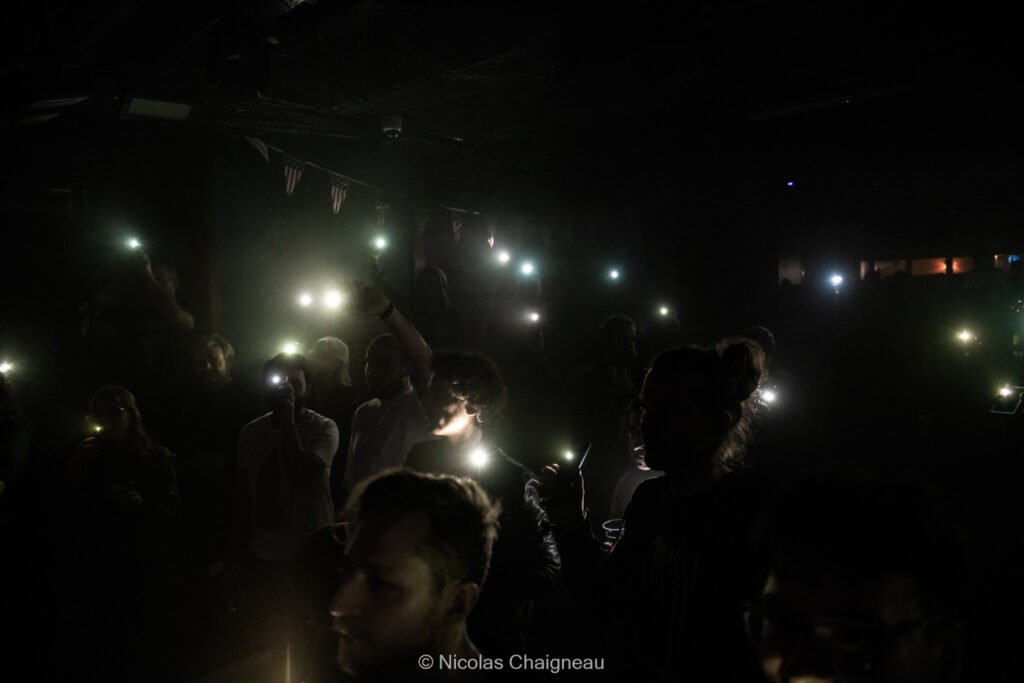 Le public pendant un concert de Përl